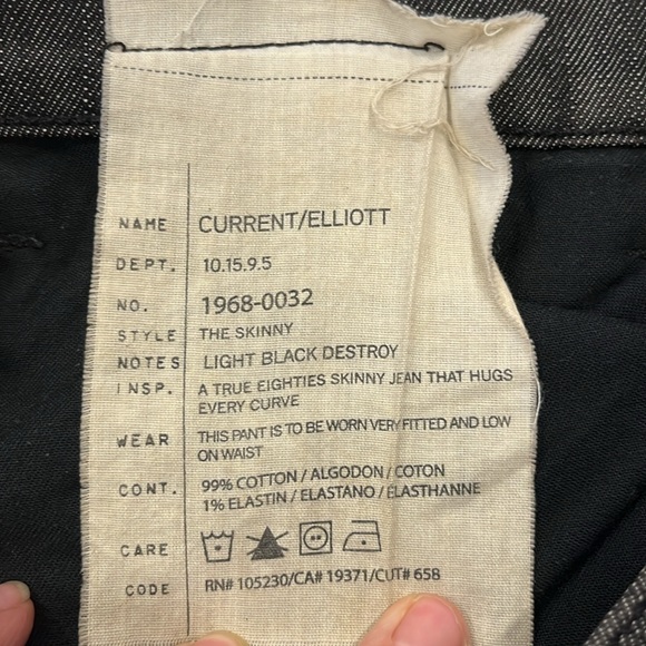 NWOT Current Elliot jeans - Picture 15 of 15